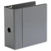 Universal Deluxe Easy-to-Open D-Ring View Binder, 3 Rings, 5" Capacity, 11 x 8.5, Black