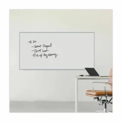 Universal Deluxe Melamine Dry Erase Board, 96
