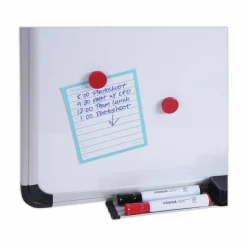 Universal Deluxe Porcelain Magnetic Dry Erase Board, 36