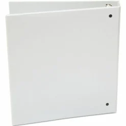 Universal Economy Round Ring View Binder, 3 Rings, 1.5" Capacity, 11 x 8.5, White
