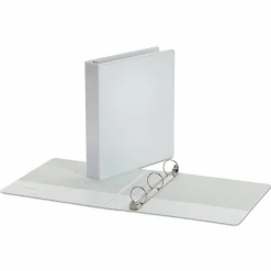 Universal Economy Round Ring View Binder, 3 Rings, 1.5