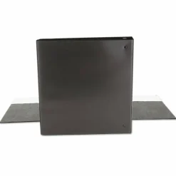 Universal Economy Round Ring View Binder, 3 Rings, 1.5" Capacity, 11 x 8.5, Black