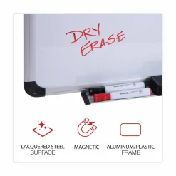 Universal Magnetic Steel Dry Erase Marker Board, 36