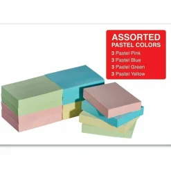 Universal Self-Stick Note Pads, 1.5