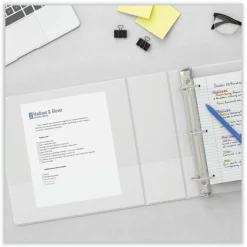 Universal Slant D-Ring View Binder, 3 Rings, 1.5