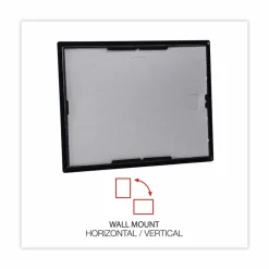 Universal All Purpose Document Frame, 8.5 x 11 Insert, Black/Gold, 3/Pack