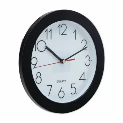 Universal Bold Round Wall Clock, 9.75