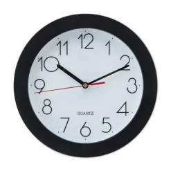 Universal Bold Round Wall Clock, 9.75