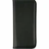 Universal Business Card Holder, Holds 160 3.5 x 2 Cards, 4.75 x 10.13, Vinyl, Black