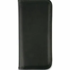 Universal Business Card Holder, Holds 160 3.5 x 2 Cards, 4.75 x 10.13, Vinyl, Black
