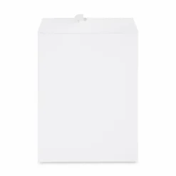 Universal Catalog Envelope, 24 lb Bond Weight Paper, #13 1/2, Square Flap, Gummed Closure, 10 x 13, White, 250/Box