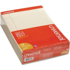 Universal Color Perforated Notepads, 8 1/2