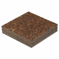 Universal Cork Tile Panels, Authentic Natural Cork Surface, 12