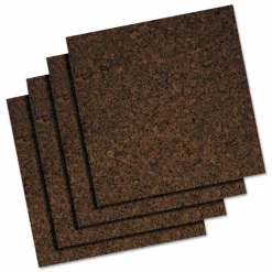 Universal Cork Tile Panels, Authentic Natural Cork Surface, 12