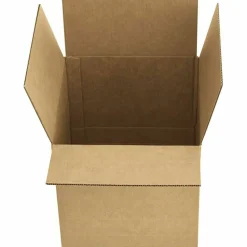 Universal Cubed Fixed-Depth Brown Corrugated Shipping Boxes, Regular Slotted Container, Large, 11" x 15" x 6", Brown Kraft, 25/Bundle
