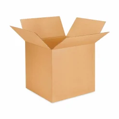 Universal Cubed Fixed-Depth Brown Corrugated Shipping Boxes, Regular Slotted Container, Large, 11