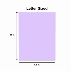 Universal Deluxe Colored Paper, 20 lb Bond Weight, 8.5 x 11, Orchid, 500 Sheets/Ream, 10 Reams/Carton