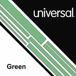 Universal Deluxe Colored Paper, 20 lb Bond Weight, 8.5 x 11, Green, 500/Ream