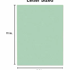 Universal Deluxe Colored Paper, 20 lb Bond Weight, 8.5 x 11, Green, 500/Ream