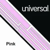 Universal Deluxe Colored Paper, 20 lb Bond Weight, 8.5 x 11, Pink, 500/Ream