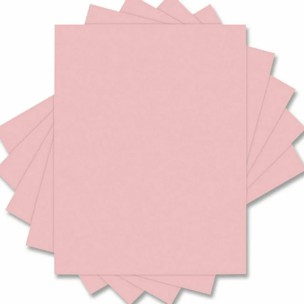 Universal Deluxe Colored Paper, 20 lb Bond Weight, 8.5 x 11, Pink, 500/Ream