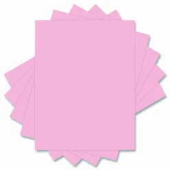 Universal Deluxe Colored Paper, 20 lb Bond Weight, 8.5 x 11, Pink, 500/Ream