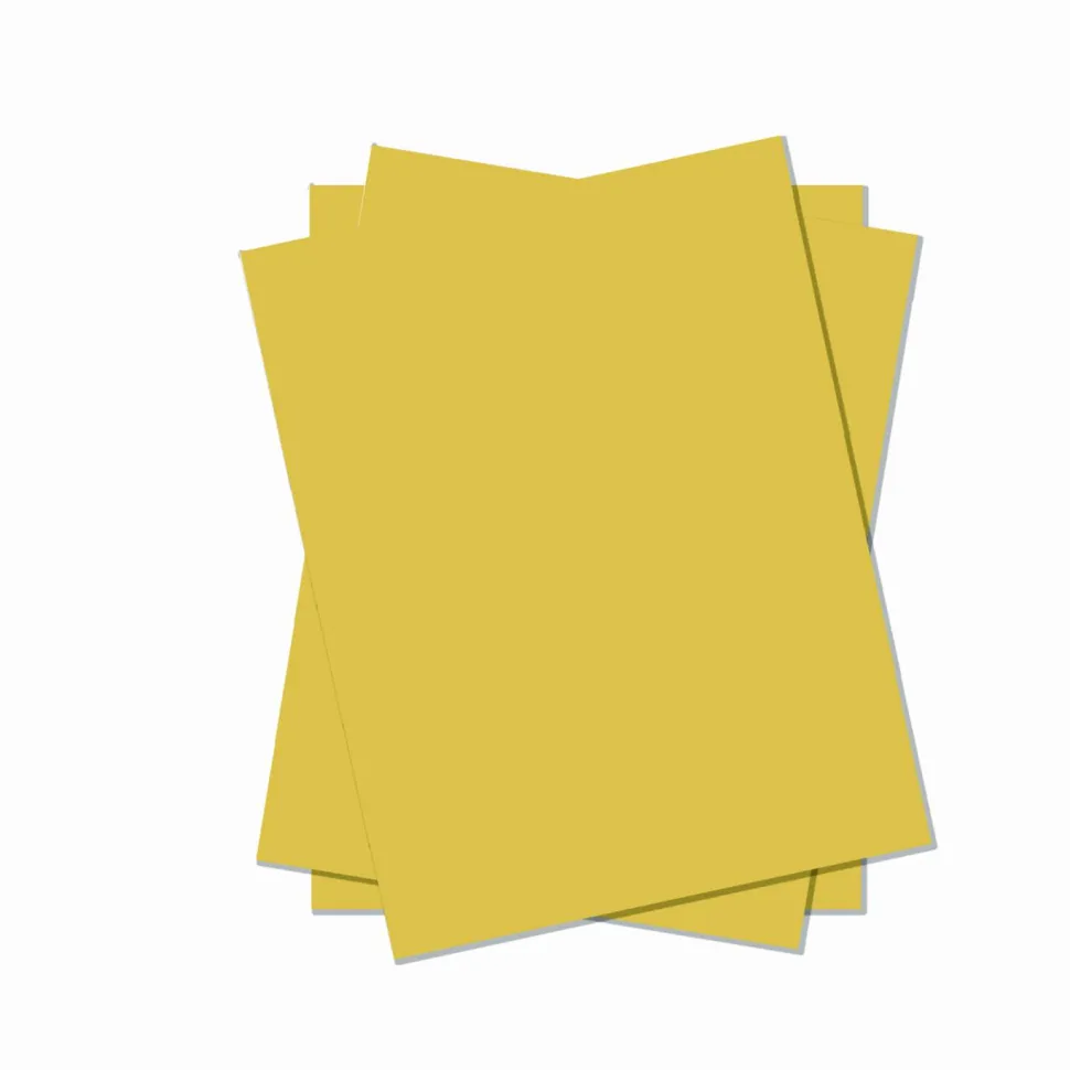 Universal Deluxe Colored Paper, 20 lb Bond Weight, 8.5 x 11, Goldenrod, 500/Ream