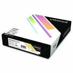 Universal Deluxe Colored Paper, 20 lb Bond Weight, 8.5 x 11, Goldenrod, 500/Ream