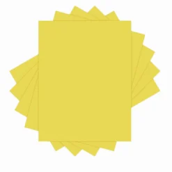 Universal Deluxe Colored Paper, 20 lb Bond Weight, 8.5 x 11, Goldenrod, 500/Ream