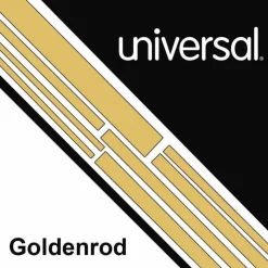 Universal Deluxe Colored Paper, 20 lb Bond Weight, 8.5 x 11, Goldenrod, 500/Ream