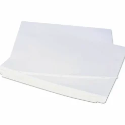 Universal Deluxe Heavy-Duty Sheet Protectors, 8-1/2" x 11", 2-Sheet Capacity, Clear, Pack Of 50 Sheet Protectors