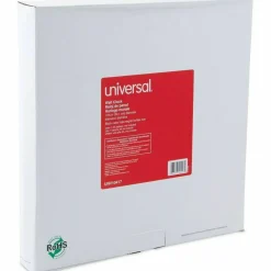 Universal Deluxe 13 1/2" Indoor/Outdoor Atomic Clock, 13.5" Overall Diameter, Black Case, 1 AA (sold separately)