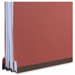 Universal Deluxe Pressboard End Tab Classification Folders, Expands 2