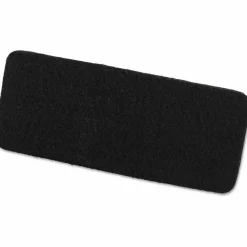 Universal Dry Erase Whiteboard Eraser, 5" x 1.75" x 1", Black