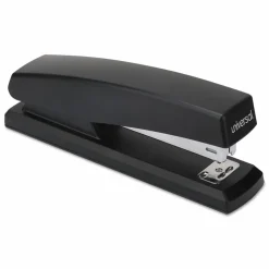 Universal Economy Full-Strip Stapler, 20-Sheet Capacity, Black