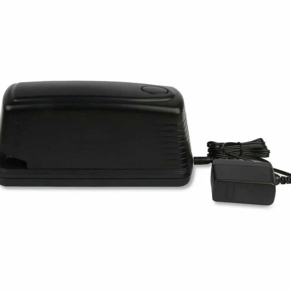 Universal Electric Stapler with Staple Channel Release Button, 20-Sheet Capacity, Black
