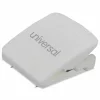 Universal Fabric Panel Wall Clips, 25 Sheet Capacity, White, 20/Pack