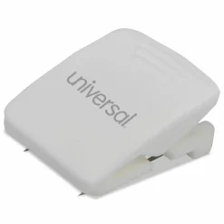 Universal Fabric Panel Wall Clips, 25 Sheet Capacity, White, 20/Pack