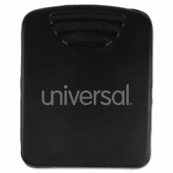 Universal Fabric Panel Wall Clips, 25 Sheet Capacity, Black, 20/Pack