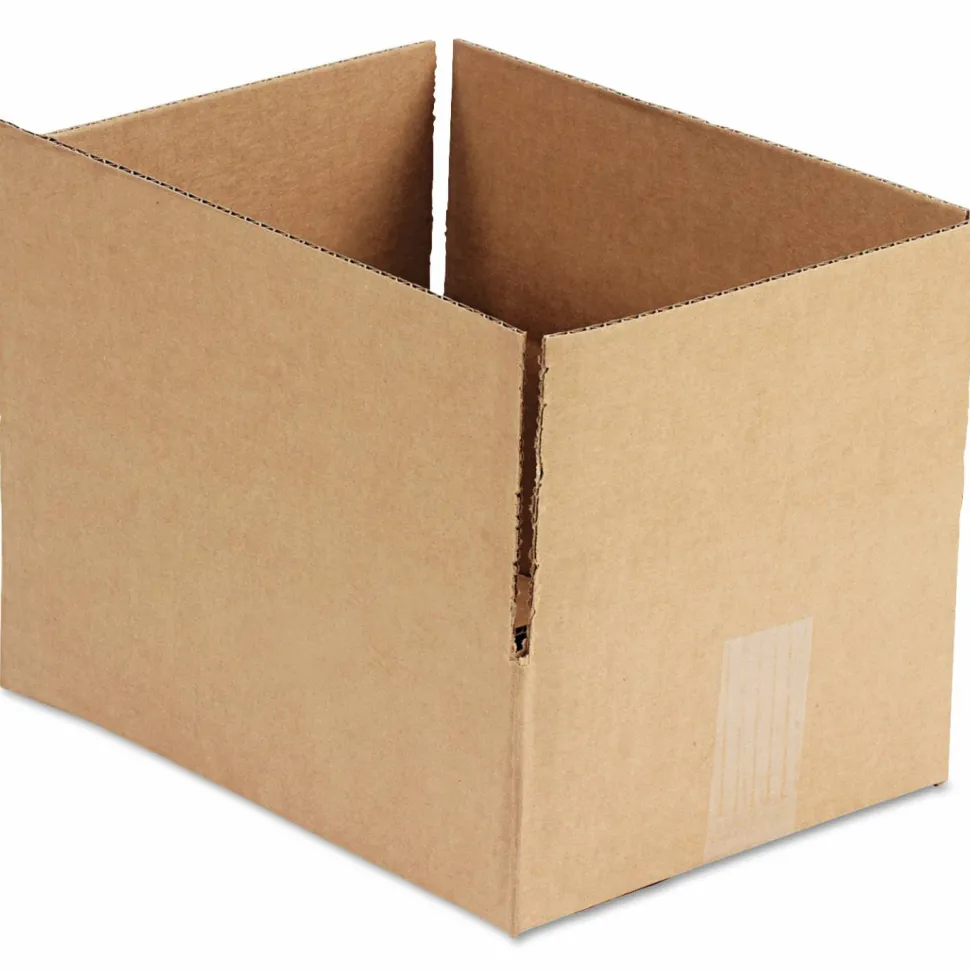 Universal Fixed-Depth Corrugated Shipping Boxes, Regular Slotted Container (RSC), 9" x 12" x 4", Brown Kraft, 25/Bundle