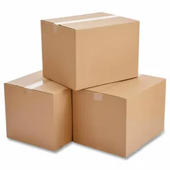Universal Fixed-Depth Corrugated Shipping Boxes, Regular Slotted Container (RSC), 12