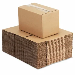 Universal Fixed-Depth Corrugated Shipping Boxes, Regular Slotted Container (RSC), 6