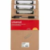 Universal Hardboard Clipboard with Low-Profile Clip, 0.5" Clip Capacity, Holds 5 x 8 Sheets, Brown, 6/Pack