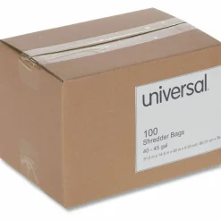 Universal High-Density Shredder Bags, 40-45 gal Capacity, 100/Box