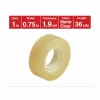 Universal Invisible Tape, 1" Core, 0.75" x 36 yds, Clear, 12/Pack