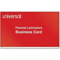 Universal Laminating Pouches, 5 mil, 3.75