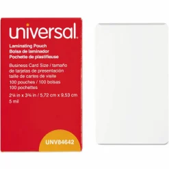 Universal Laminating Pouches, 5 mil, 3.75