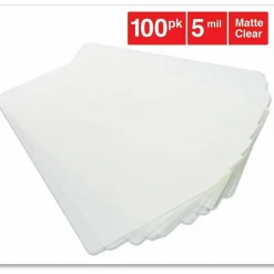 Universal Laminating Pouches, 5 mil, 3.75