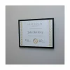 Universal Metal Photo Frame, Aluminum, 8.5 x 11, Black