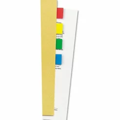 Universal Page Flags, Assorted Colors, 35 Flags/Dispenser, 4 Dispensers/Pack